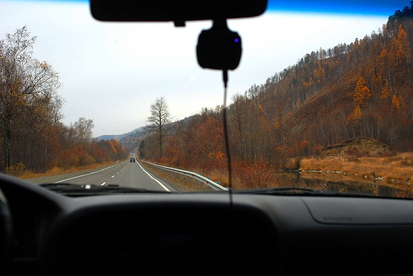 On the way to Arshan - Tunka valley